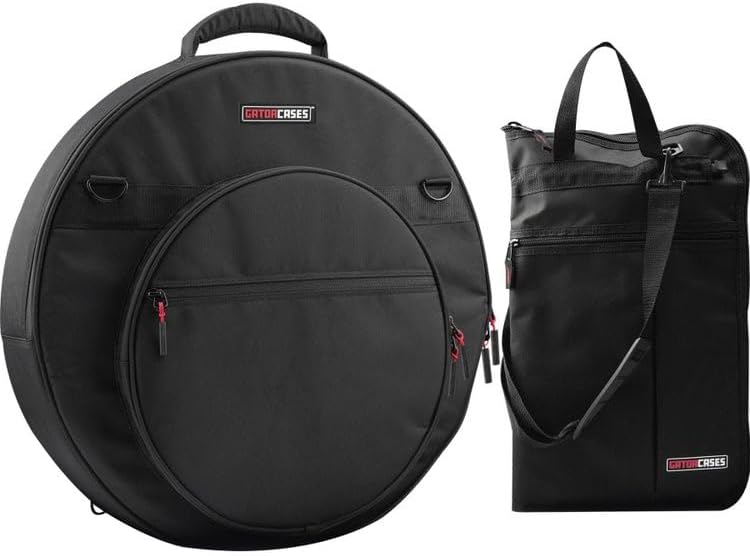 Gator ICON Cymbal Bag with Stick and Mallet Bag - 22 inch
