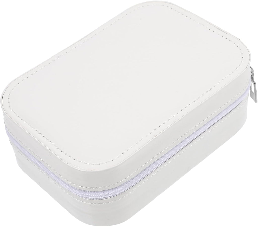 FOMIYES 5pcs Led Makeup Mirror Organizer Travel Cosmetic Case Magnifying Mirror Light Makeup Box Travel Organizer