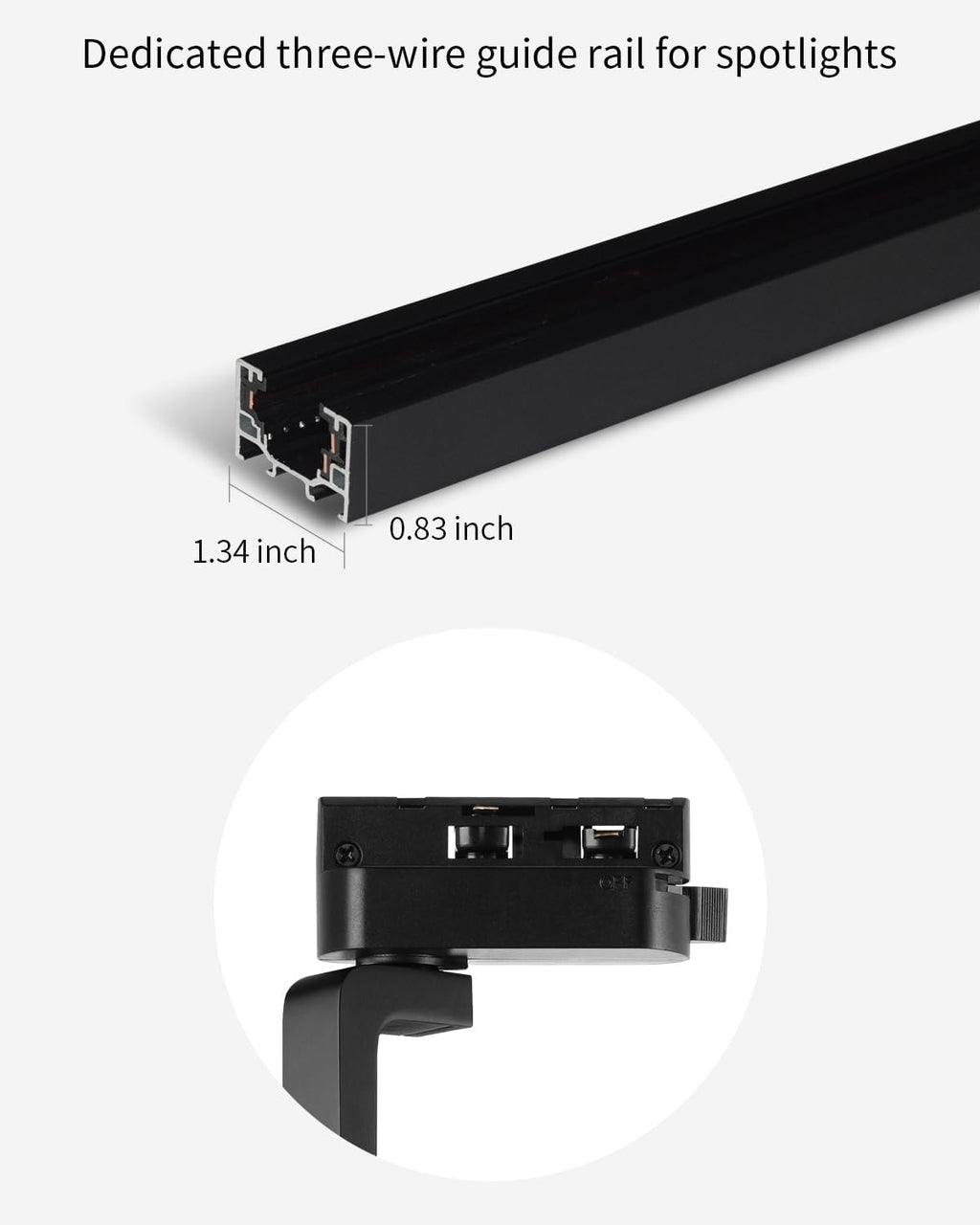 LED Lighting Heads, Spot Light Indoor, 18W Shapeable Light, Track Light Adjustable Aperture Shape for Museum Art Gallery Exhibition Art 2700K