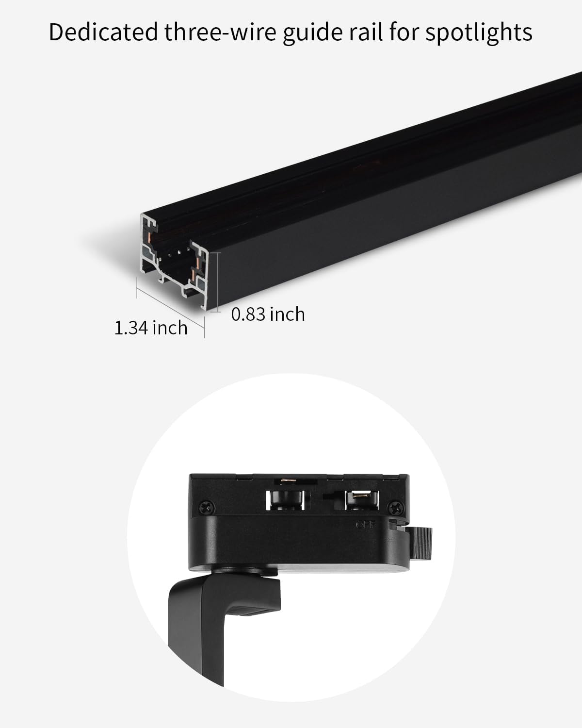 LED Lighting Heads, Spot Light Indoor, 18W Shapeable Light, Track Light Adjustable Aperture Shape for Museum Art Gallery Exhibition Art 2700K