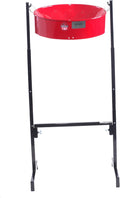 Panland Mini Tenor Steelpan (Steel Drum) Authenthic Intermediate Step to Full Tenor Pan (17 Notes - Chromatic Scale (C5–E6) - RED