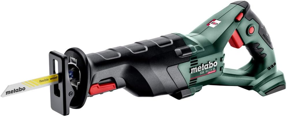 Metabo 18V Cordless Reciprocating Saw | Tool Only - No Battery | SSE 18 LTX BL