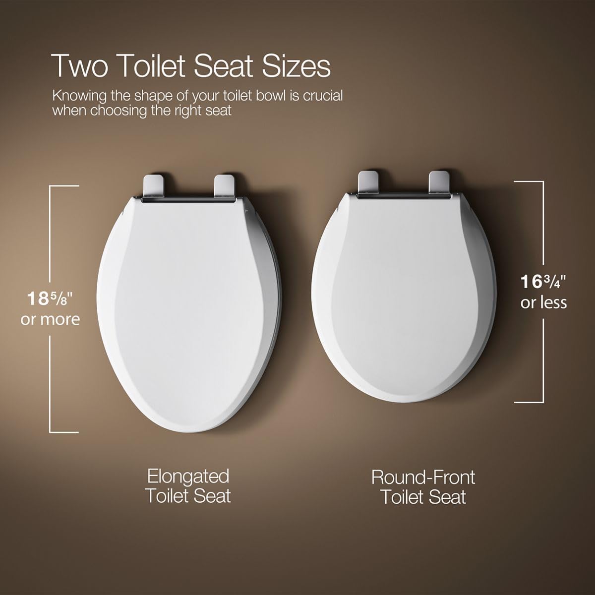 KOHLER 4639-RL-NY Cachet ReadyLatch Round Toilet Seat Soft Close, Dune (Pack of 2)