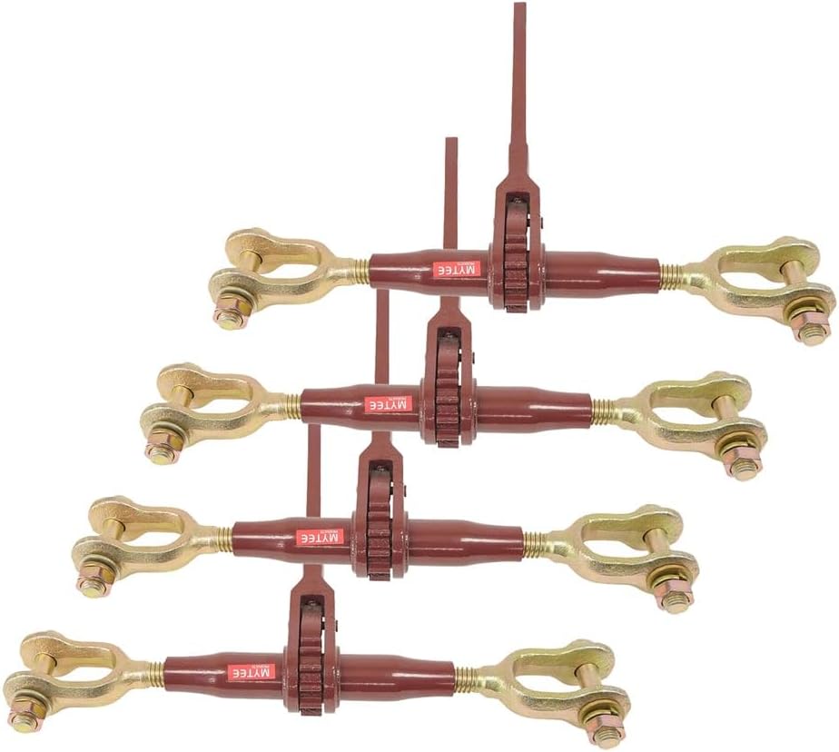 Mytee Products (4 Pack) Ratchet Speciality Binder, Jaw-Jaw 10' Barrel, 13,000 lbs WLL
