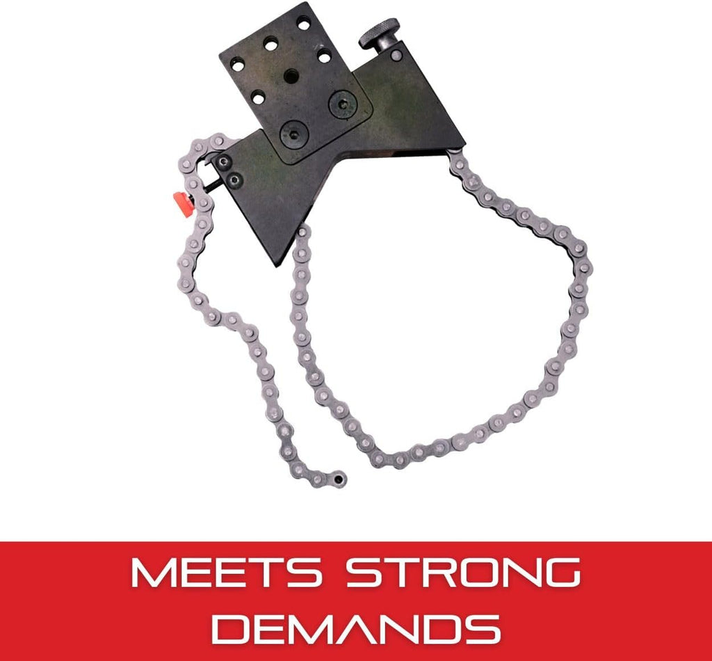 Starrett Shaft Alignment Clamp Only with Black Anodized Aluminum - Heavy-Duty Roller Chain, Fits up to a 7-1/2' Diameter Shaft - 668