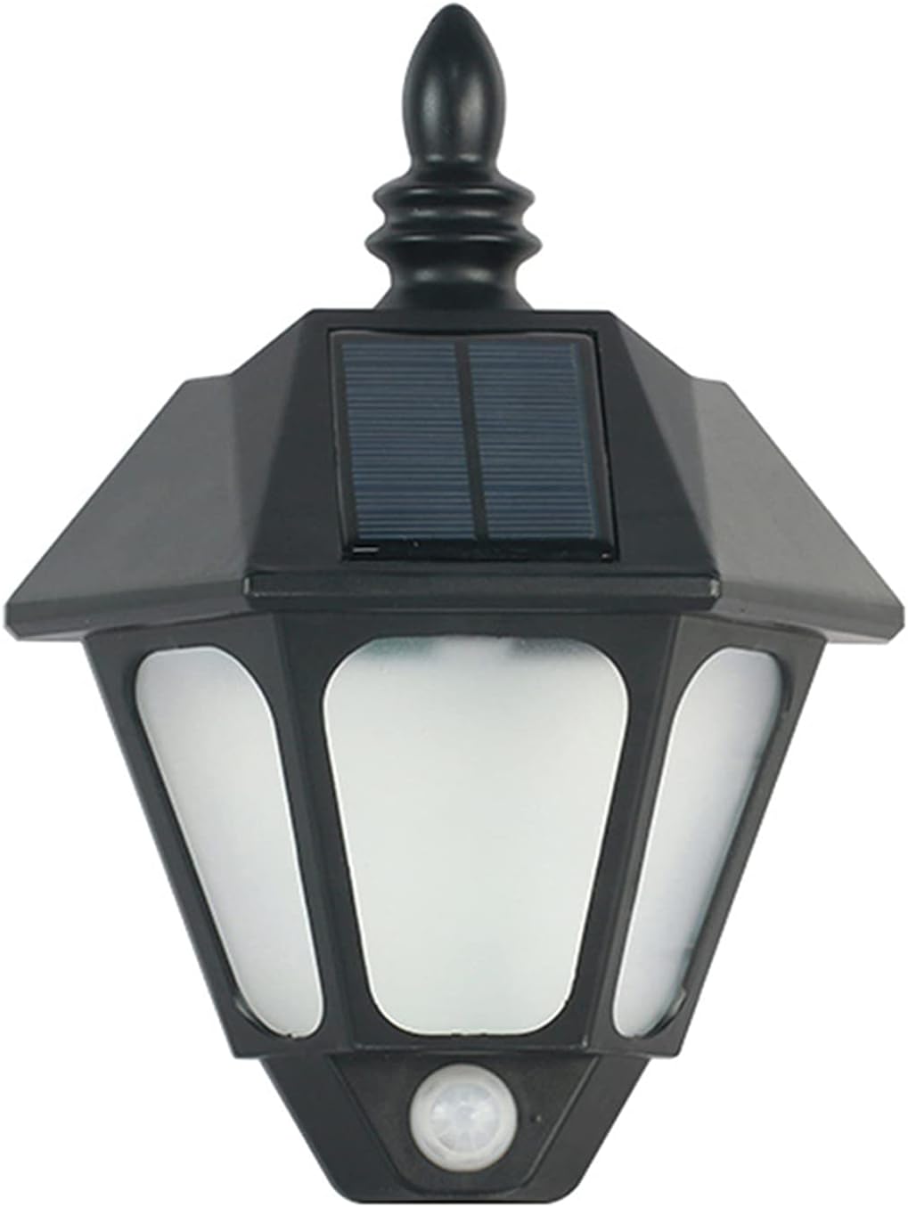 Smart Solar Light Outdoor with Motion Sensor Outside Wall Lights LED Waterproof IP65 Wall Sconce Lamp 3000K Warm White for Porch Garage House Front Door Corridor Illumination