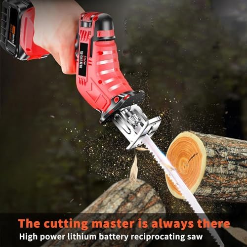 Cordless Electric Bone Saw - Professional Butcher Reciprocating Saw for Commercial & Home Use, Battery-Powered, Heavy-Duty Meat Cutter, Portable Meat Slicing Tool