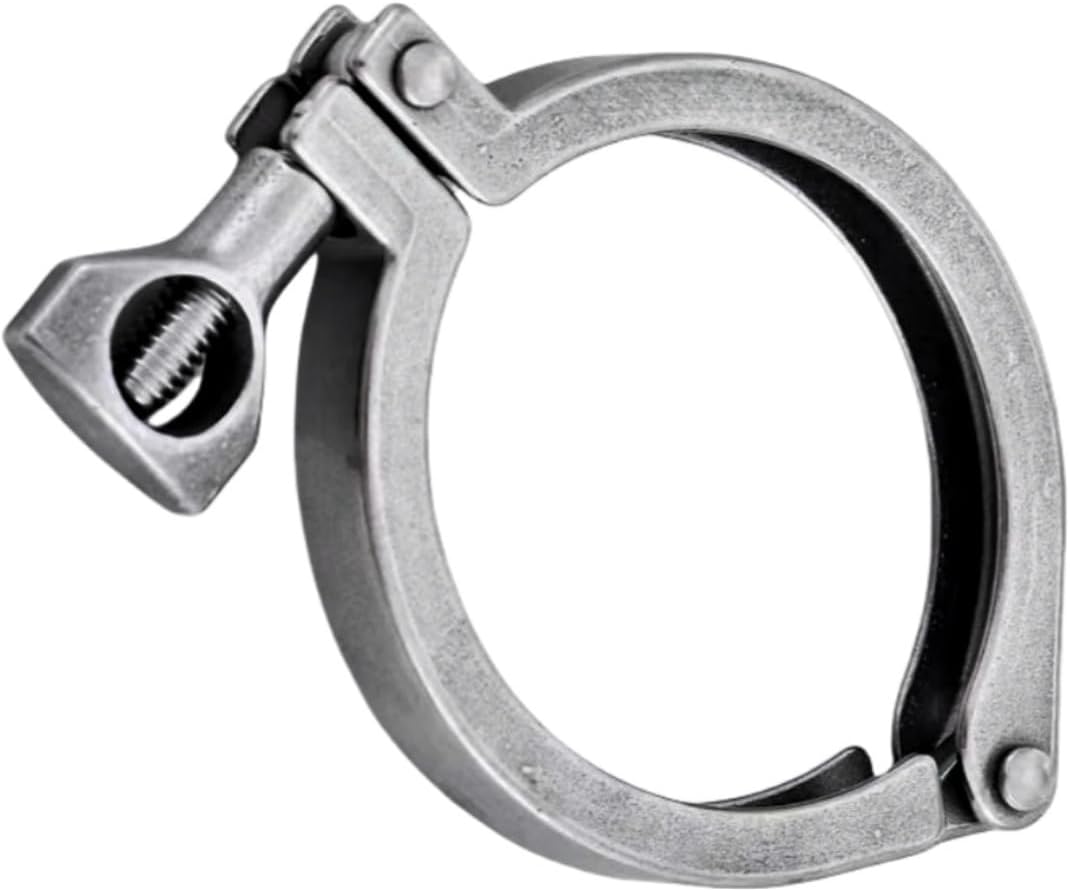 1PCS 10' Single Pin Heavy Duty Tri Clamp Stainless Steel 304 sanitary tube fittings with Wing Nut for Ferrule TC Clamps(11IN)