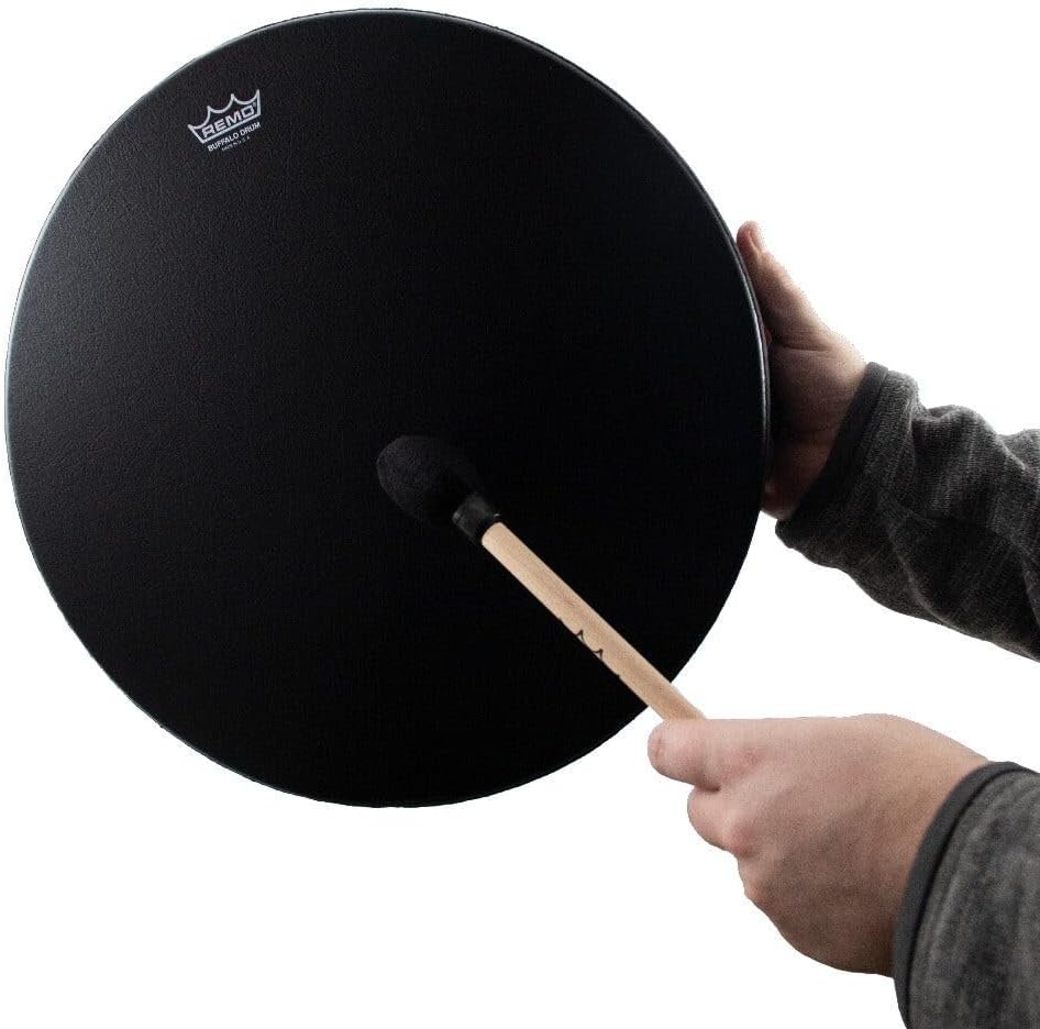 REMO Black Earth Buffalo drum- 14 inches