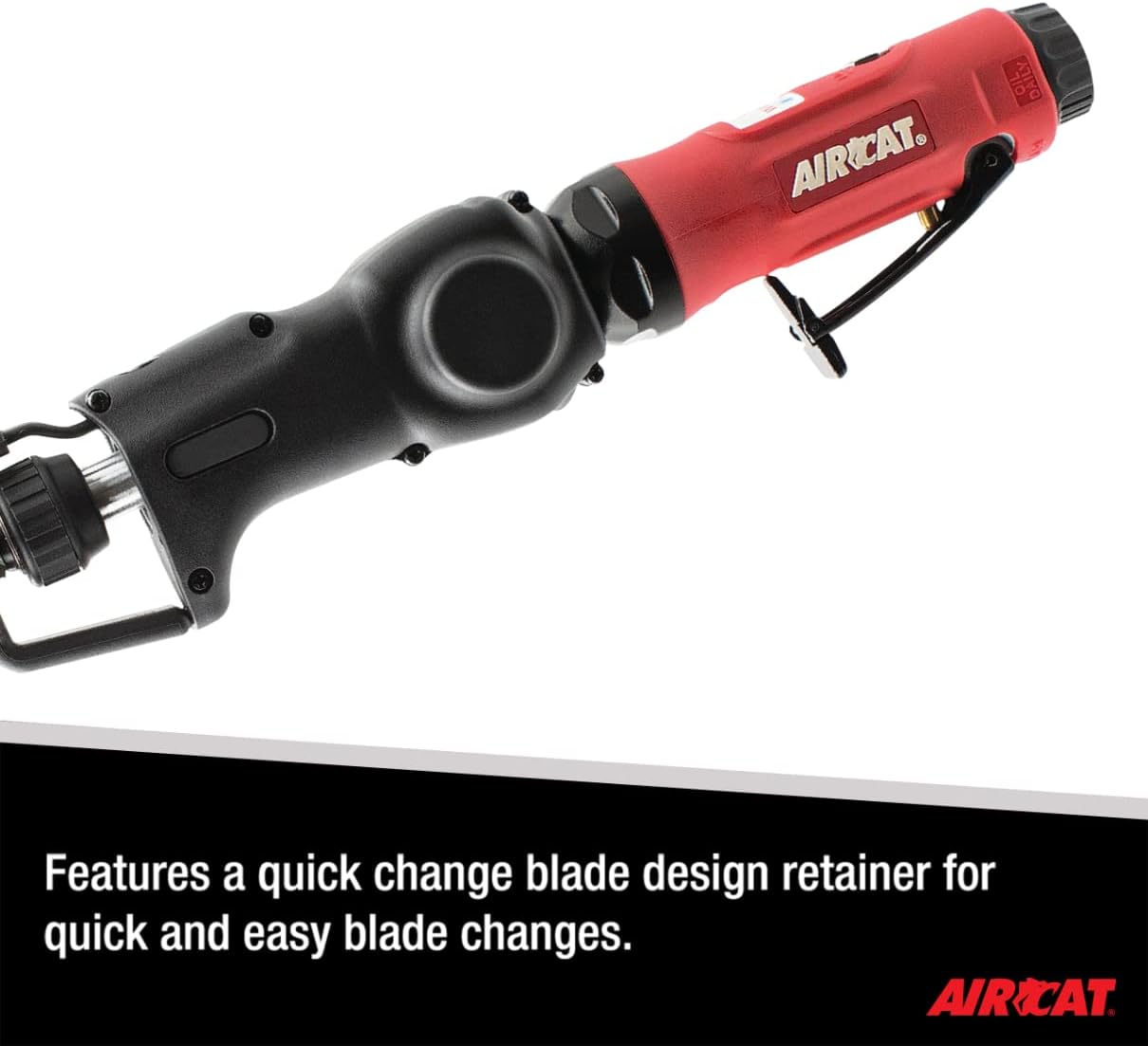 AIRCAT Pneumatic Tools 6355: Low Vibration Reciprocating Air Saw 5,000 Strokes per Minute