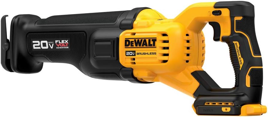 DEWALT FLEXVOLT 20V MAX* Reciprocating Saw, Cordless, Tool Only (DCS386B)