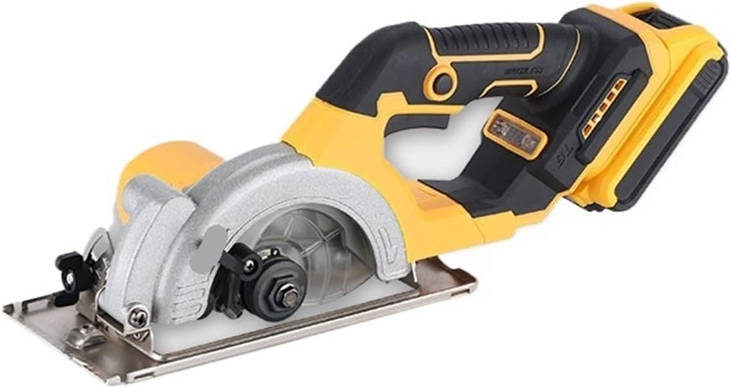 Reciprocating Saw, Electric Goddess 5.5in Brushless Circular Saw ﻿For Battery ﻿Cordless 1000W Handheld Woodwork Power Tool