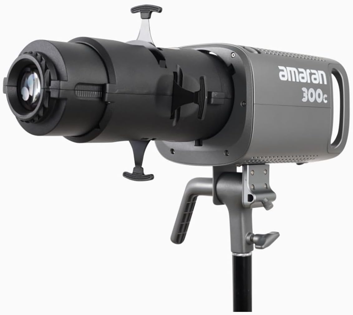 Aputure Amaran Spotlight SE 36° Lens Kit, Projection Lens Modifier for Amaran Halo 300X 200X Amaran 300C 150C and Other Power not Exceeding 300W Bowens Mount Lights