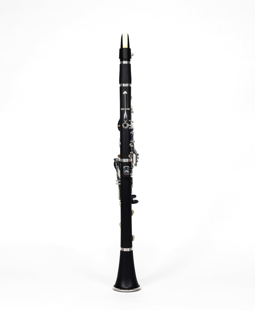 Herche Clarinet Bb Superior X5 - Upgraded - Educator Approved - Intermediate - ABS Resin - Silver-Plated Nickel-Silver Keys - Free Service Plan