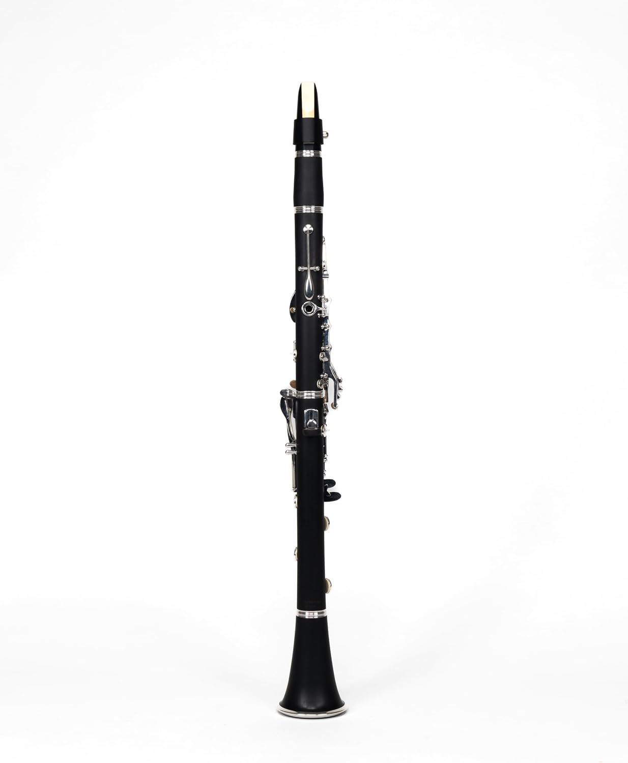 Herche Clarinet Bb Superior X5 - Upgraded - Educator Approved - Intermediate - ABS Resin - Silver-Plated Nickel-Silver Keys - Free Service Plan