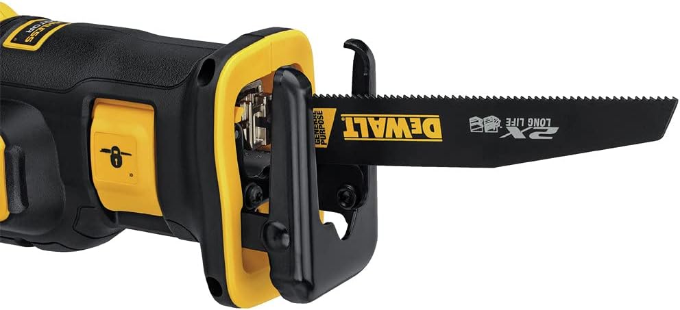 DEWALT 20V MAX XR Compact Reciprocating Saw, 5.0-Amp Hour, Cordless (DCS367P1)