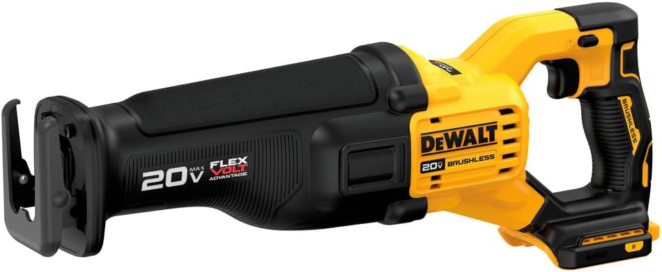 DEWALT FLEXVOLT 20V MAX* Reciprocating Saw, Cordless, Tool Only (DCS386B)