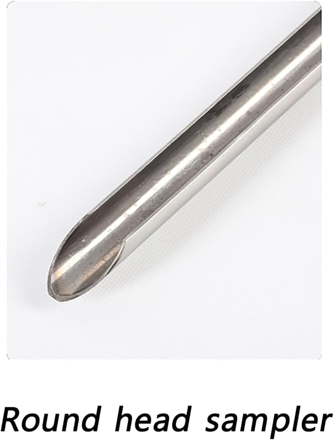Stainless Steel Soil Sampling Probe Kit - 2.5cm/40cm Grain Sampler Tool for Soil Testing, Durable Sack Bag Included, Ideal for Agriculture and Garden Use