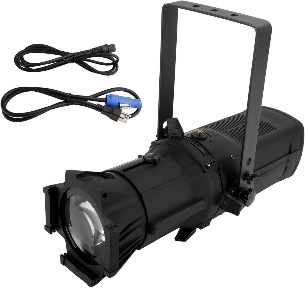 Topteng 250W Profile Spotlight 4In1 RGBW 17° Beam Angle LED COB Light For Event Lighting Disco Party DJ Moving Head Stage Lights for Church, Night Clubs, Entertainment Halls, Disco, Hotels, Shops