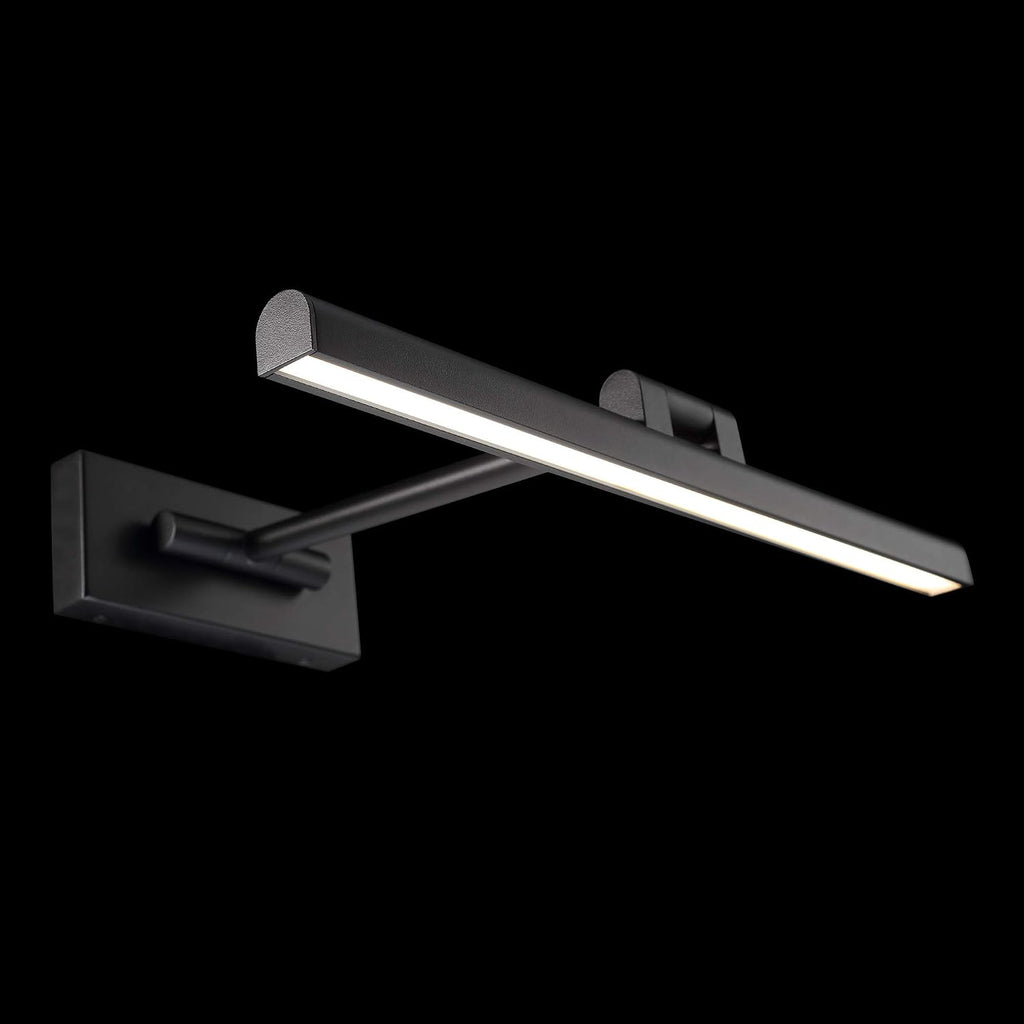 WAC Lighting dweLED, Reed 17in LED Adjustable Picture Light 3000K in Black
