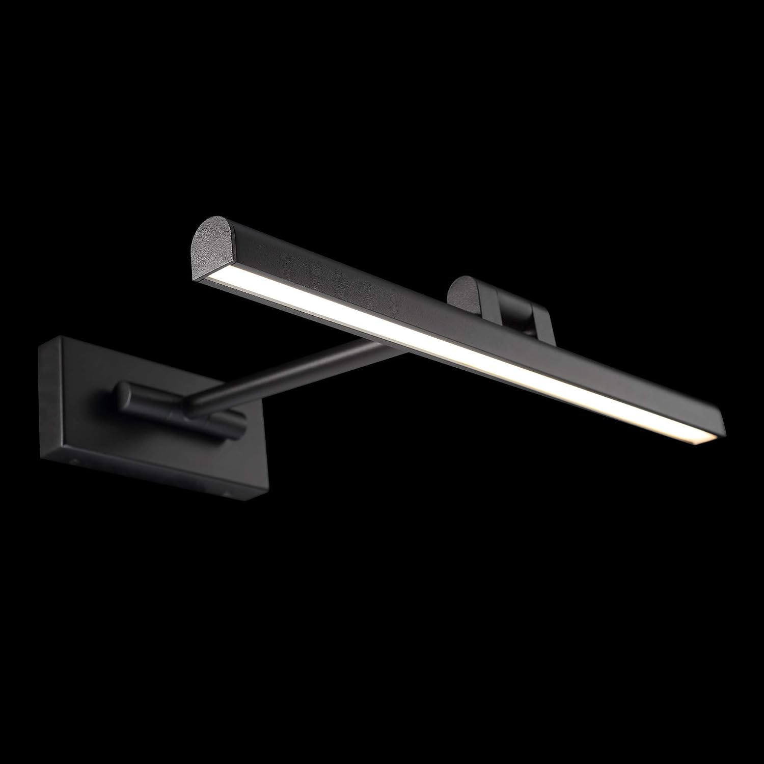 WAC Lighting dweLED, Reed 17in LED Adjustable Picture Light 3000K in Black
