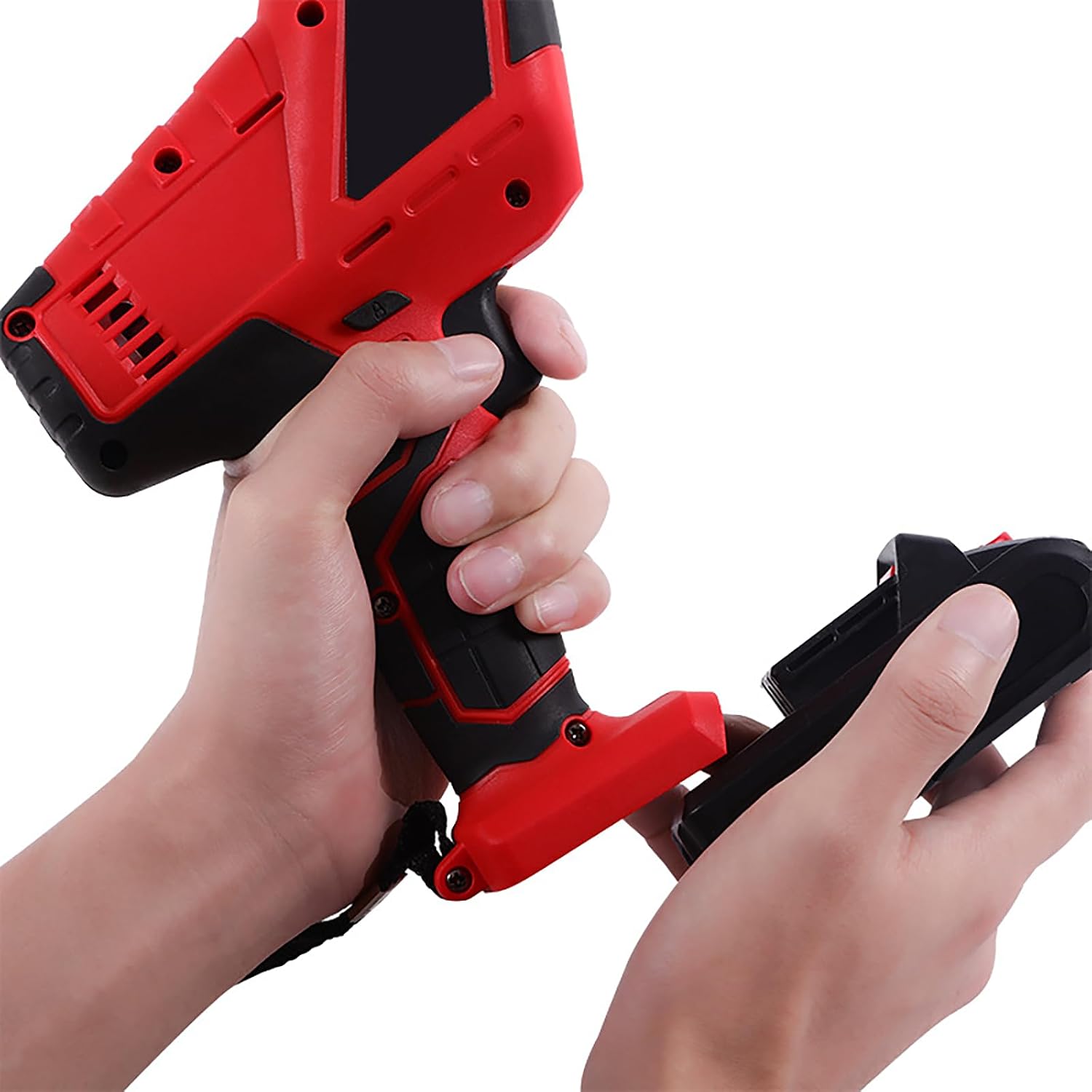 Cordless Reciprocating Saw - All Purpose Saw, 1/2 Battery And Charger, 2 Saw Blades, Variable Speed, For Easy Cutting Of Wood And Metal (2 batteries)