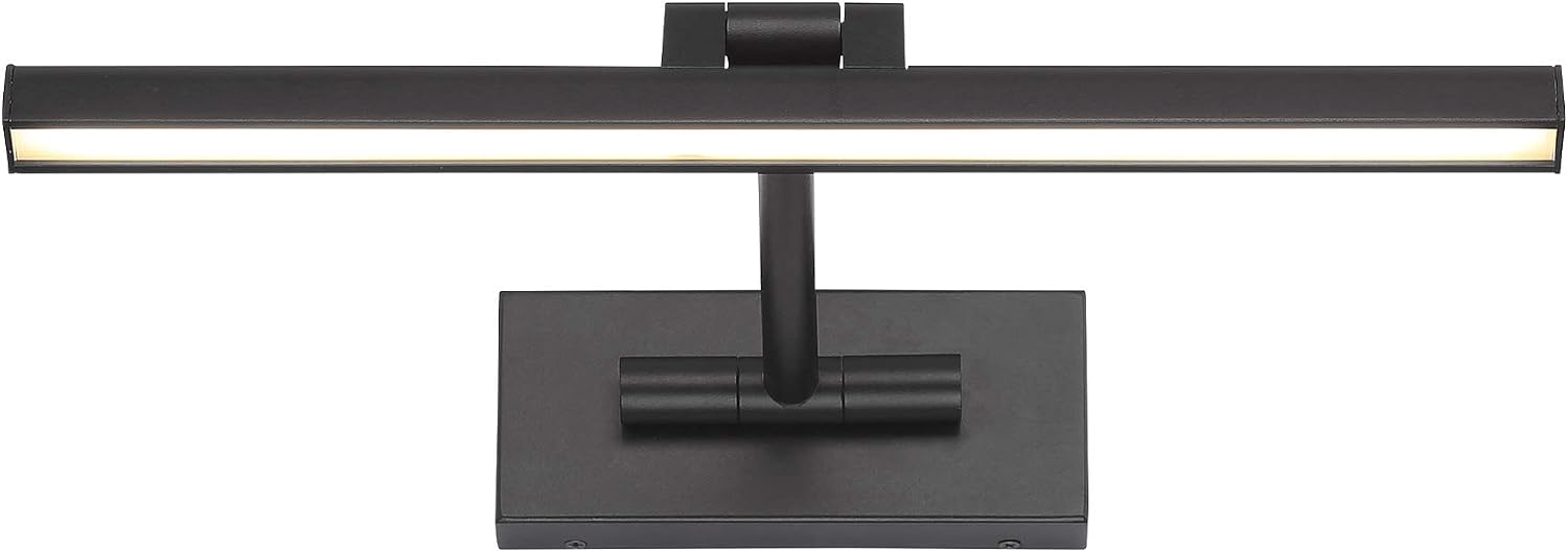 WAC Lighting dweLED, Reed 17in LED Adjustable Picture Light 3000K in Black
