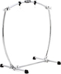 Gibraltar Large Curved Bar Gong Stand with Chrome Clamps, Heavy-Duty Rack System for Gongs Up to 40 Inches, with Elegant Curved Design & Memory Locks for Precise Positioning (GCSCG-L)