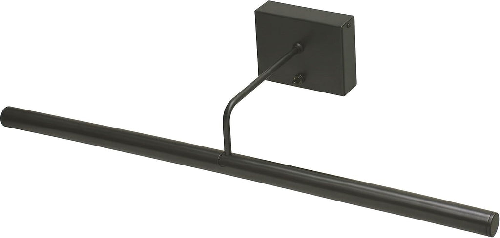 BSLED24-71 Slim-Line LED Battery Operated 6.4W 3000K 88-Lumen Picture Light, Antique Brass Finish