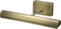 House of Troy BTLED14-71 Classic Battery Operated LED Picture Light, 14', Antique Brass