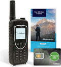 BlueCosmo Iridium Extreme Satellite Phone Bundle - Only Truly Global Satellite Phone - Voice, SMS Text Messaging, GPS Tracking, Emergency SOS - Prepaid SIM Card Included - Online Activation - 24/7