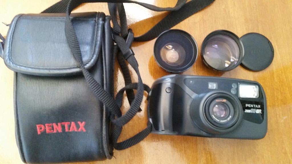 Pentax IQ Zoom WR-90 35mm Waterproof Point and Shoot Camera With Zoom Lens