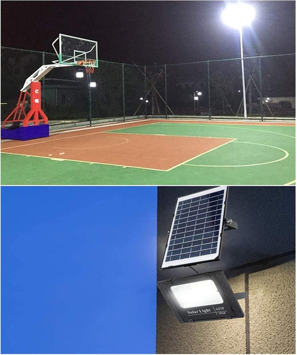 Courtyard light Spot Lighting Solar Flood Lights Outdoor,Solar Powered Floodlights With S Grade Polysilicon Solar Panel,Ip66 Waterproof Dustproof And Lightning Proof Solar Security Lights [Energy Clas