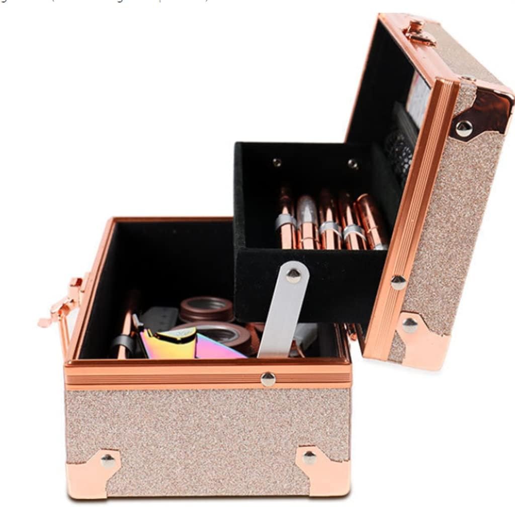Travel Cosmetic Bag Nail Beauty Box Makeup Large Capacity Suitcase Ladies Tool Storage