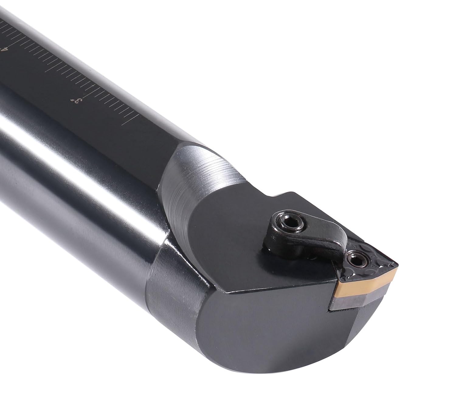 Accusize 1-1/2' x 14' OAL RH S-MWLN Heavy-Duty Boring Bar, 0028-1972 | Right Hand, 1-1/2' Shank, 14' OAL, 2' Min Bore, WNMG43 Carbide Insert, Oxide Body