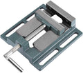 Industrial Drill Press Vice, 6inch 45# Steel Jaw Opening Cast Iron Bench Clamp Vise for Milling, Drilling, Woodworking and Machinery Maintenance.