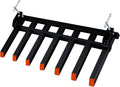 Hipicute Clamp On Debris Forks to 68', Clamp-On Pallet Fork 6000 Lbs Capacity Load Fit for Loader Bucket Skidsteer Tractor