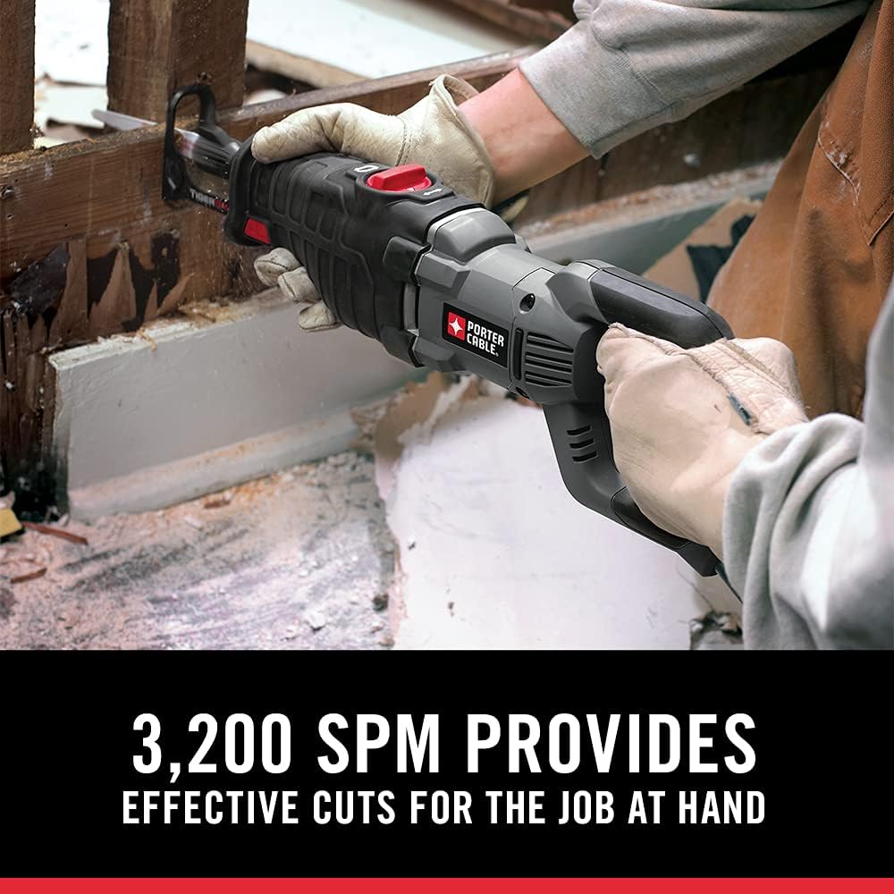 PORTER CABLE 8.5AMP ORBITAL RECIP SAW