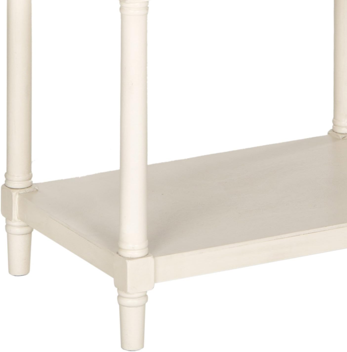 SAFAVIEH Home Collection – Odessa White 5-Tier Bookcase, Modern Storage Shelf Unit for Living Room, Bedroom, or Home Office (AMH5721C)