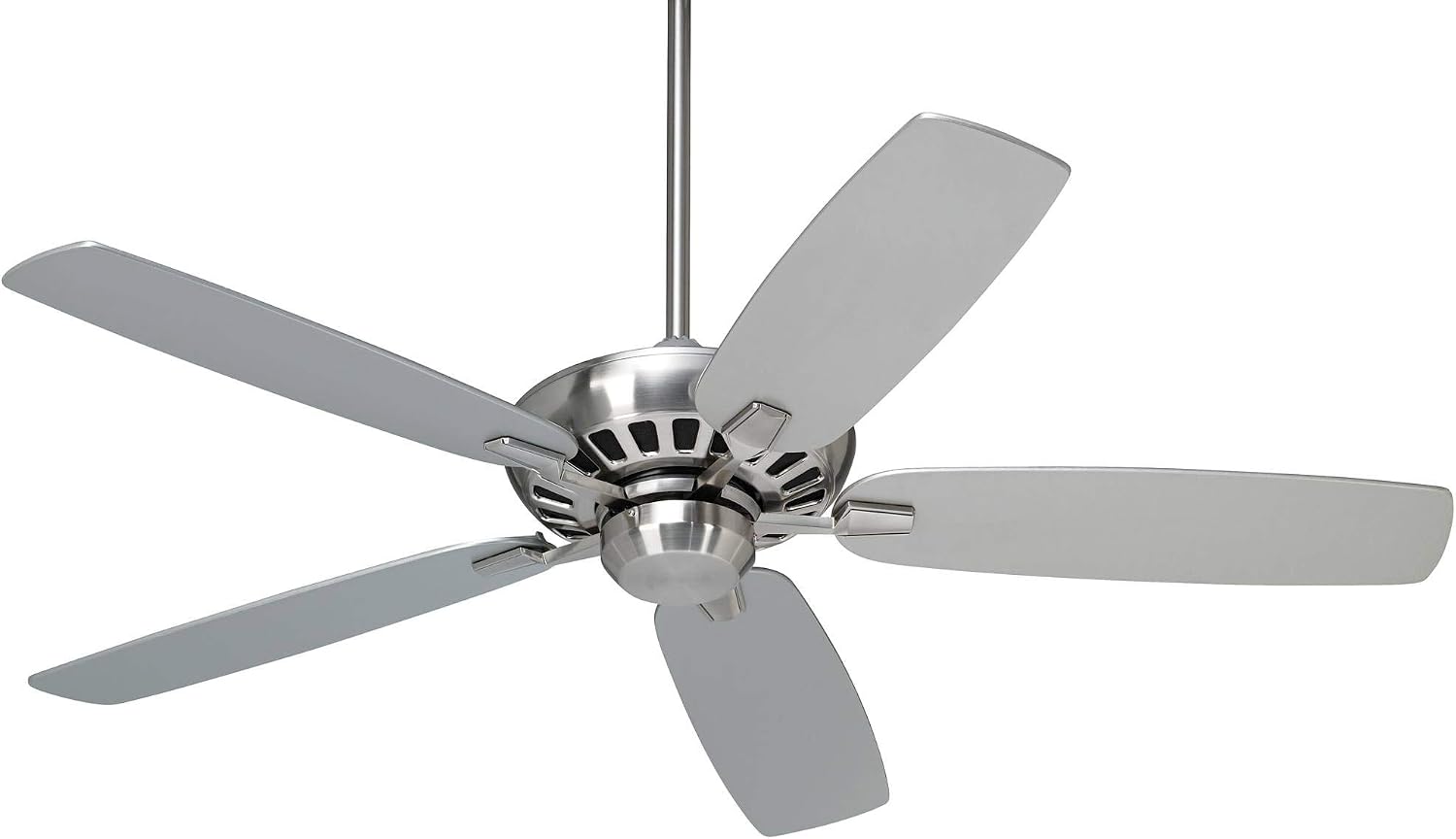 Casa Vieja 52' Journey Modern Country Indoor Ceiling Fan with Handy Remote Control Brushed Nickel Silver for House Bedroom Living Room Home Kitchen Family Dining Office