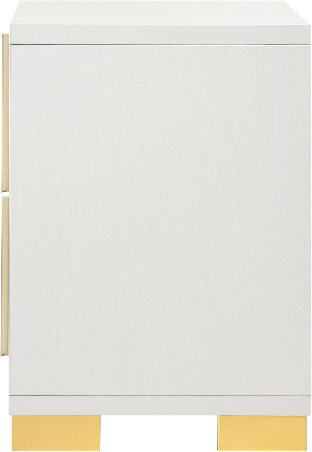Coaster Home Furnishings Marceline Contemporary Wood 2-Drawer Bedroom Nightstand Bedside Table Organizer Unit White 222932