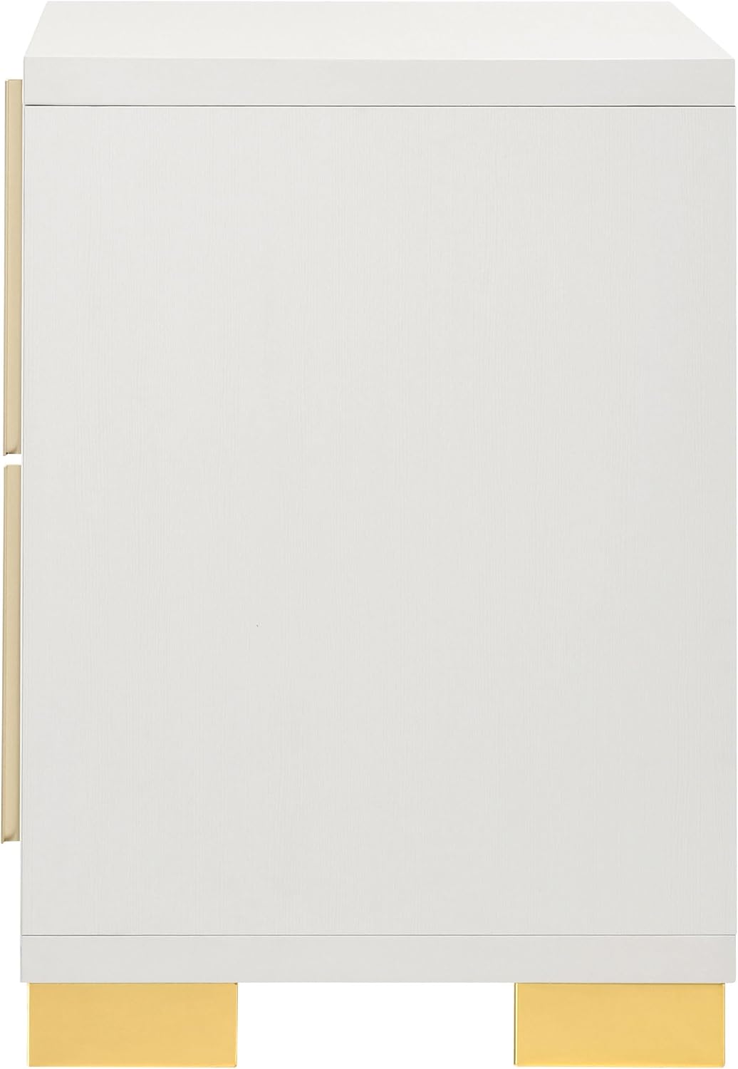 Coaster Home Furnishings Marceline Contemporary Wood 2-Drawer Bedroom Nightstand Bedside Table Organizer Unit White 222932