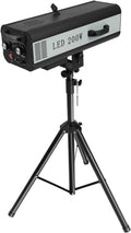 LED Lighting Follow Spot Stage Spotlight,200w Led Follow Spot Light Manual Control Spotlight Stage Light W/Tripod Bracket,Muti Color Manual Control Light For Party Disco Wedding Party Show