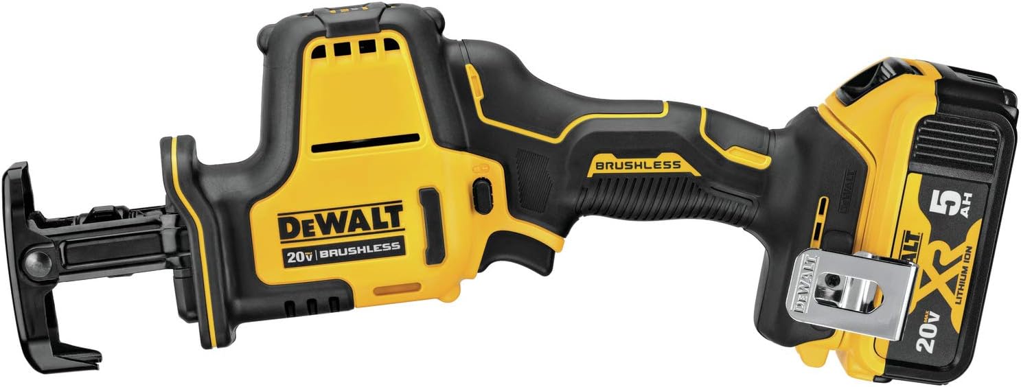 DEWALT DCS369P1 Atomic 20V Max* Cordless One-Handed Reciprocating Saw Kit