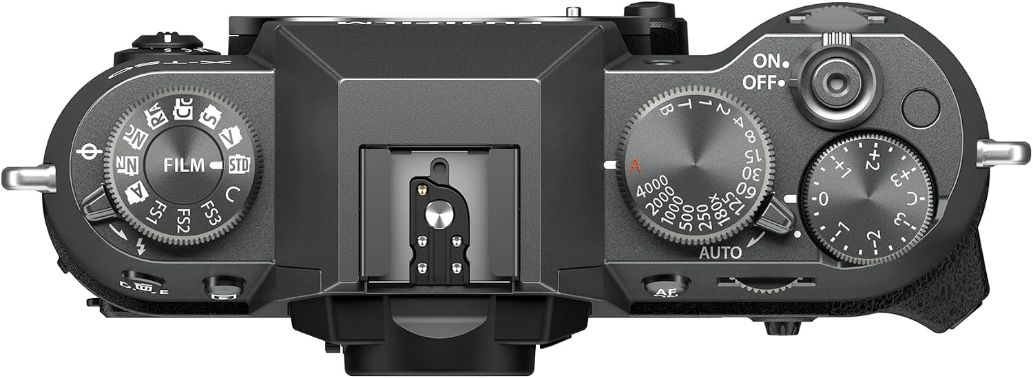 Fujifilm X-T50 Mirrorless Digital Camera Body - Charcoal Silver