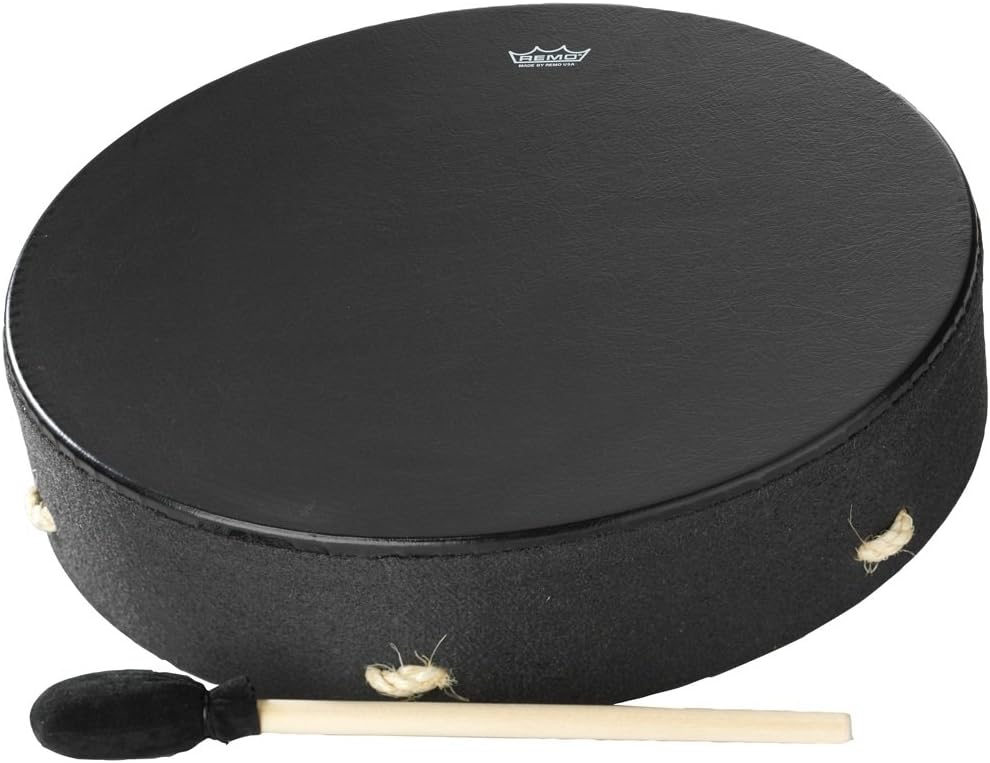 Remo Buffalo Drum - Black Earth, 16'