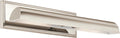 Kichler Carston 2-Light Picture Light, Updated Traditional Light in Polished Nickel with White Interior, for Framed Art, Mirror or Built-in Shelving (4.75' x 24.25'), 52686PN