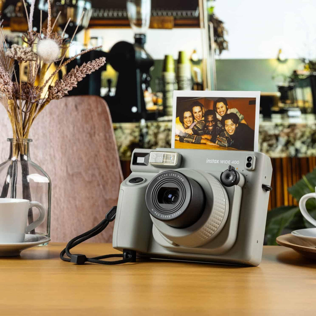 Fujifilm Instax Wide 400 Instant Film Camera Bundle with Fuji Instax-Wide Instant Film (40 Sheets) + Carrying Case + Photo Album + More