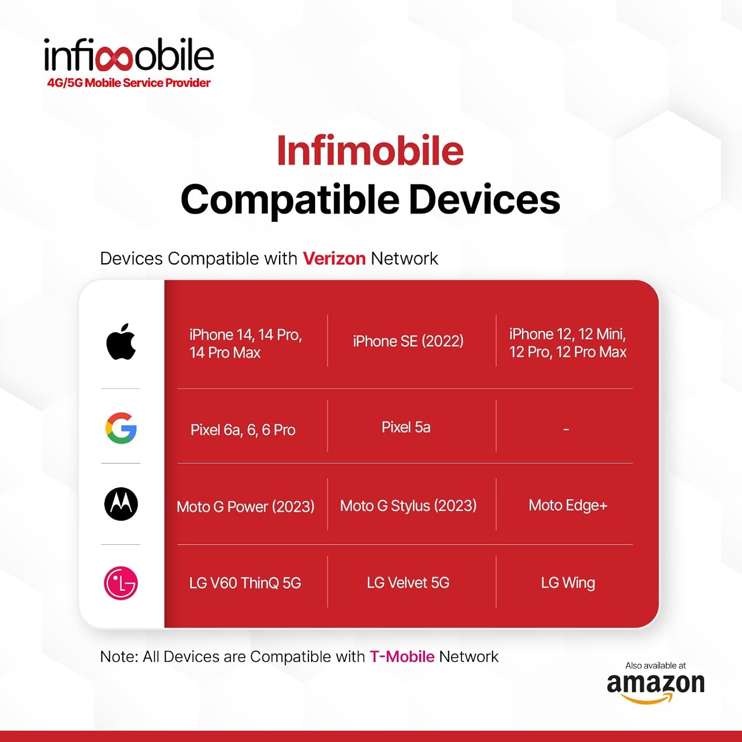 Infimobile Prepaid Unlimited Plan: 12 Months 15GB High-Speed Data Per Month Unlimited Data Talk & Text Prepaid Plan Service SIM Card Nationwide Coverage 4G, 5G Network : Cell Phones & Accessories