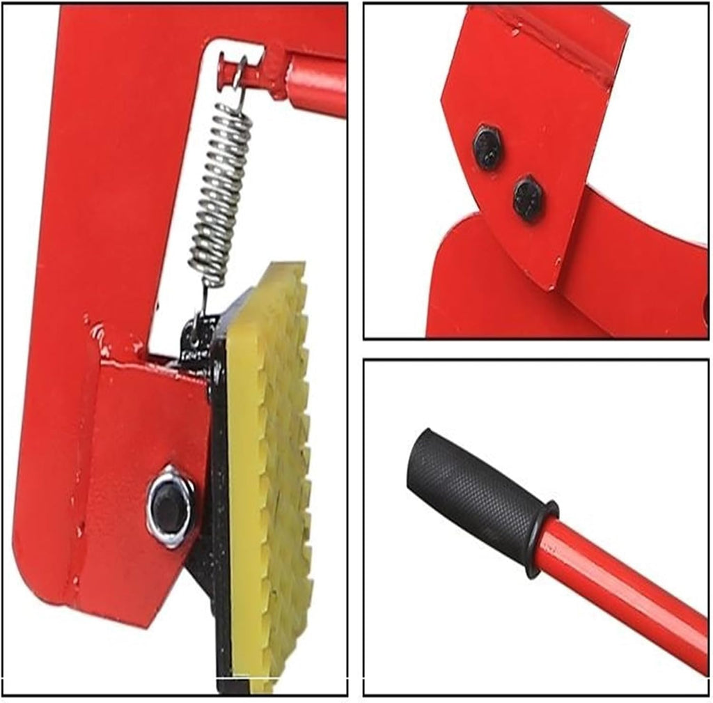 Heavy Duty 10in Lifting Clamps for Stone, Granite & Marble - Durable Curb Stone Carrying Clamps, Ideal for Safe and Easy Stone Transport